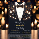 Invitación Premio moda Y Traje Hombres Tuxedo Adulto 18 Años<br><div class="desc">¡Dando a conocer el "Premio Moda y Trato" Invitación a los Adultos Masculinos Tuxedo 18º cumpleaños! Este diseño exuda sofisticación, marcando la transición a la edad adulta con estilo. Vestida en un elegante esmoquin, la invitación marca un tono elegante para una celebración memorable. Únete a nosotros para honrar este día...</div>