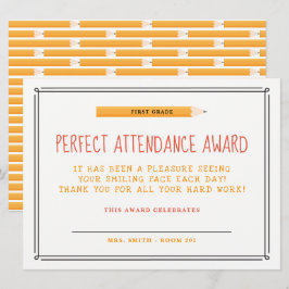 Invitación Premio perfecto de la atención