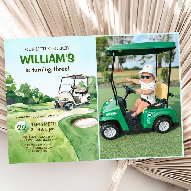 Invitación Prepara nuestra foto de cumpleaños de Little Golfe (Subido por el creador)