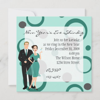 Invitación ¡Preparen Su Martinis!