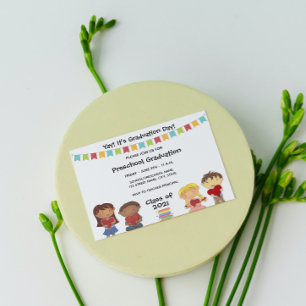 Invitación Preschool Graduation Invitation