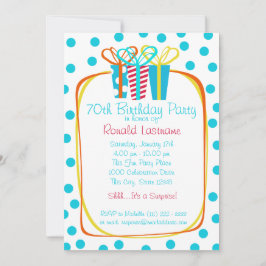 Invitación Presenta Fiesta de regalos