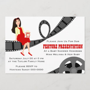 Invitación Presentación de características Baby Shower