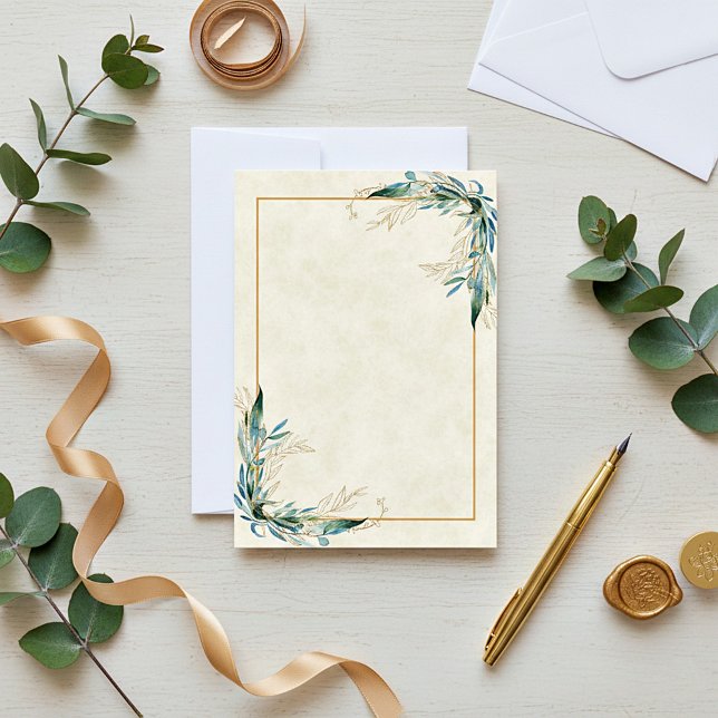 Invitación Presupuesto en blanco Eucalyptus y Invitati, boda  (Subido por el creador)