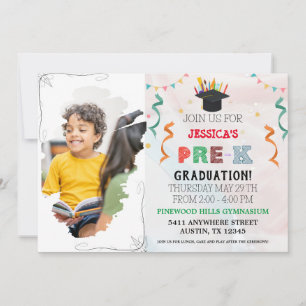 Invitación previa a la graduación