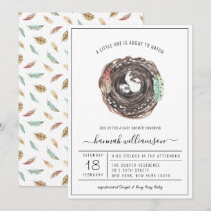 Invitación Primavera   A punto de iniciar Baby Shower
