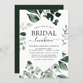 Invitación Primavera Bridal Shower Luncheon Greeneration Invi