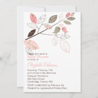 Primavera de Aves Amantes Amarillos Rosa y Gris