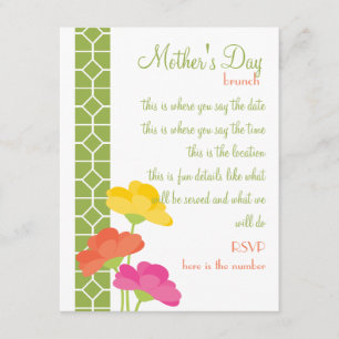 Invitación Primavera En Bloom