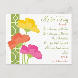 Invitación Primavera En Bloom