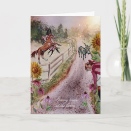 Invitación primavera en la granja #1