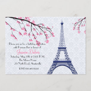 Invitación Primavera en París