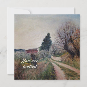 Invitación PRIMAVERA MÁS TEMPRANA DEL Oro DE TOSCANA