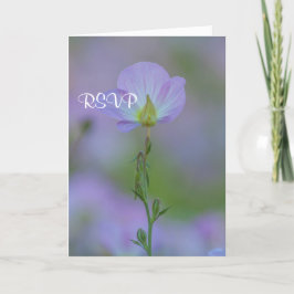Invitación Primavera Púrpura RSVP