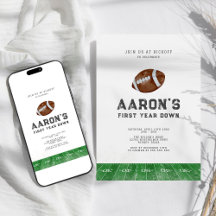 Primer año del primer cumpleaños del fútbol