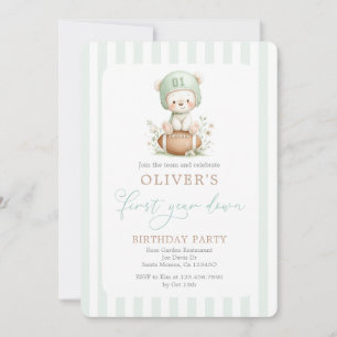 Invitación Primer Año Down 