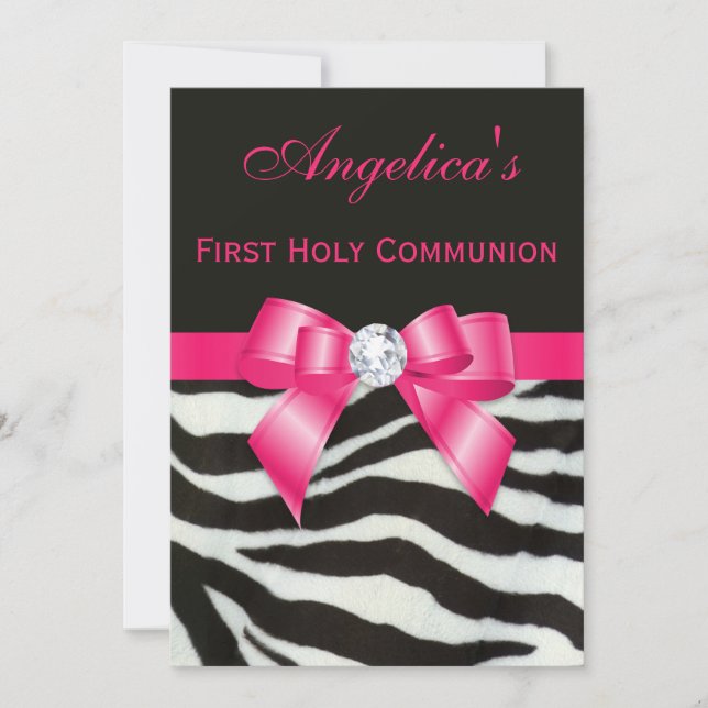 Invitación Primer arco de las rosas fuertes de las rayas de (Anverso)