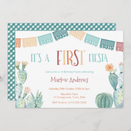 Invitación Primer Chica de Fiesta Colores de Otoño Primer Fie