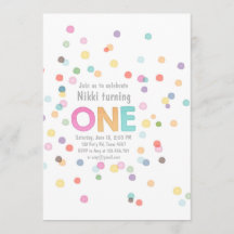 Primer confeti de la acuarela del chica de la