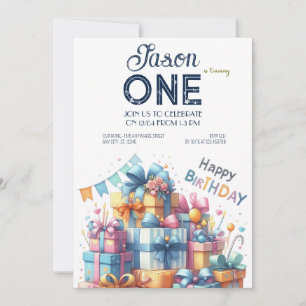 Invitación Primer cumpleaños de Baby Fun