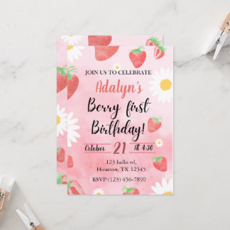 Invitación Primer cumpleaños de Barry