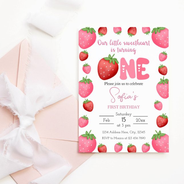Invitación Primer cumpleaños de Berry (Subido por el creador)