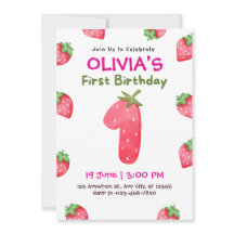 Primer Cumpleaños De Color Rosa Y Verde