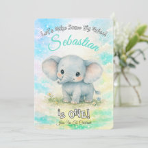 Primer Cumpleaños de Elefante Hagamos Algún Ruido