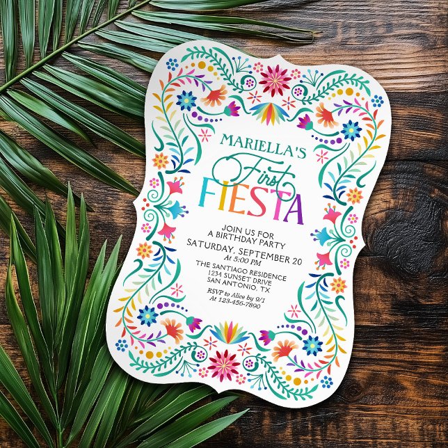 Invitación Primer cumpleaños de Fiesta (Subido por el creador)