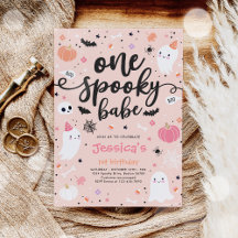 Primer cumpleaños de un fantasma de Halloween con