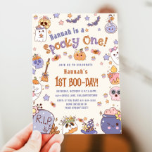 Primer cumpleaños de un fantasma de Halloween con