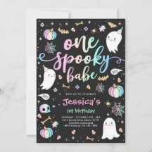 Primer cumpleaños de un fantasma de Halloween con