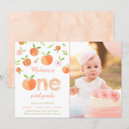 Invitación Primer cumpleaños de una dulce