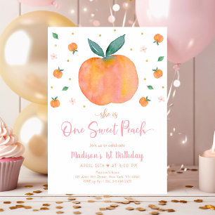 Invitación Primer cumpleaños de una dulce