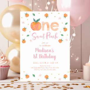 Invitación Primer cumpleaños de una dulce