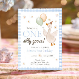 Invitación Primer cumpleaños de una granja Fiesta de primaver