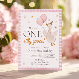 Invitación Primer cumpleaños de una granja Fiesta de primaver