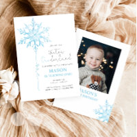 Primer cumpleaños de Winter ONEderland Snowflake B
