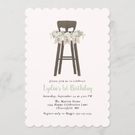 Invitación Primer cumpleaños del alto presidente ruso