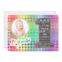 Primer cumpleaños del CHICA fotográfico número uno