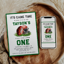 Primer cumpleaños del fútbol al primer año