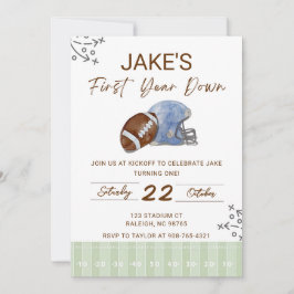 Invitación Primer cumpleaños del niño, primer cumpleaños invi