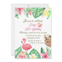 Primer cumpleaños del Safari de la Selva Tropical