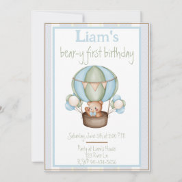 Invitación Primer cumpleaños para Boy