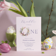 Primer cumpleaños | Wreath de Huevos Florales de P