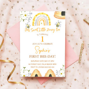 Invitación Primer Día de Abejas Nuestro Dulce Abeja