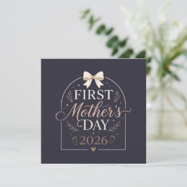 Invitación Primer Día de la Madre 2026 , Nueva Mamá