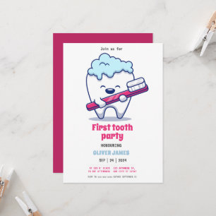 Invitación Primer fiesta dental