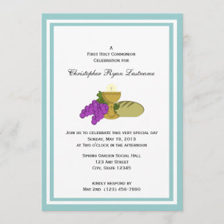 Invitación Primer pan de vida de la comunidad