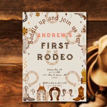 Primer Patrón de Herradura de Rodeo Country